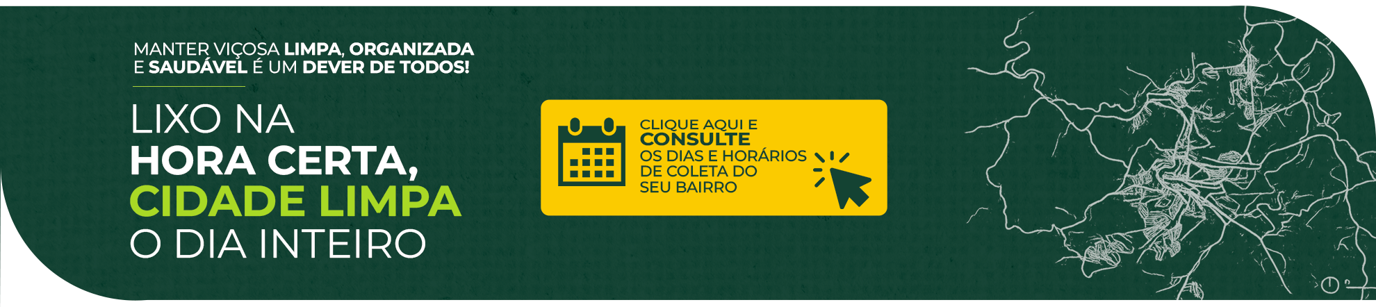 Banner coleta de lixo